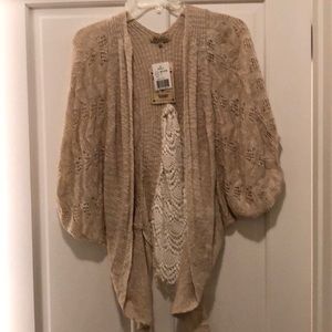 Democracy Knit Bolero Wrap Large